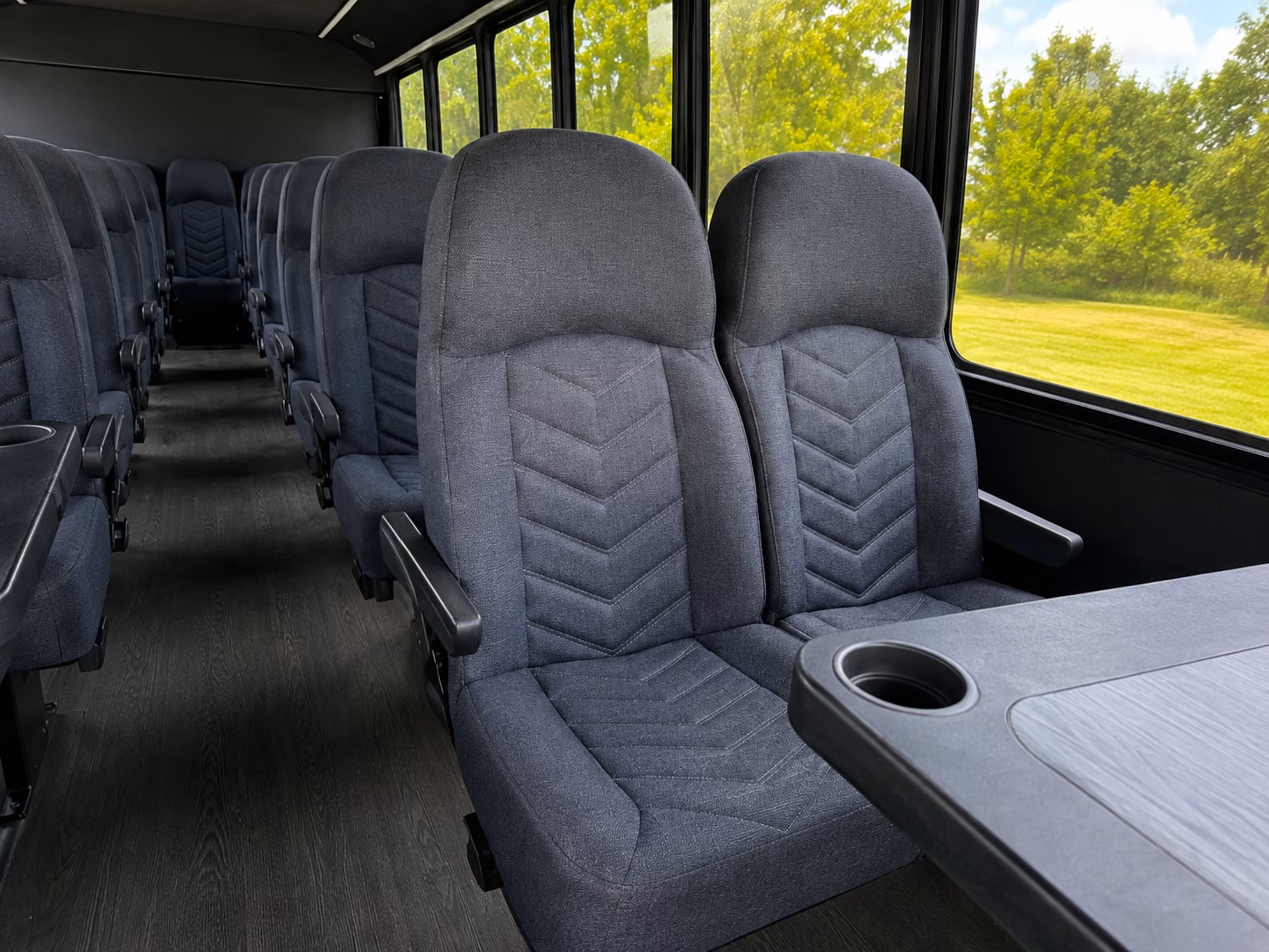 addison ride to the game in comfort with an addison charter bus