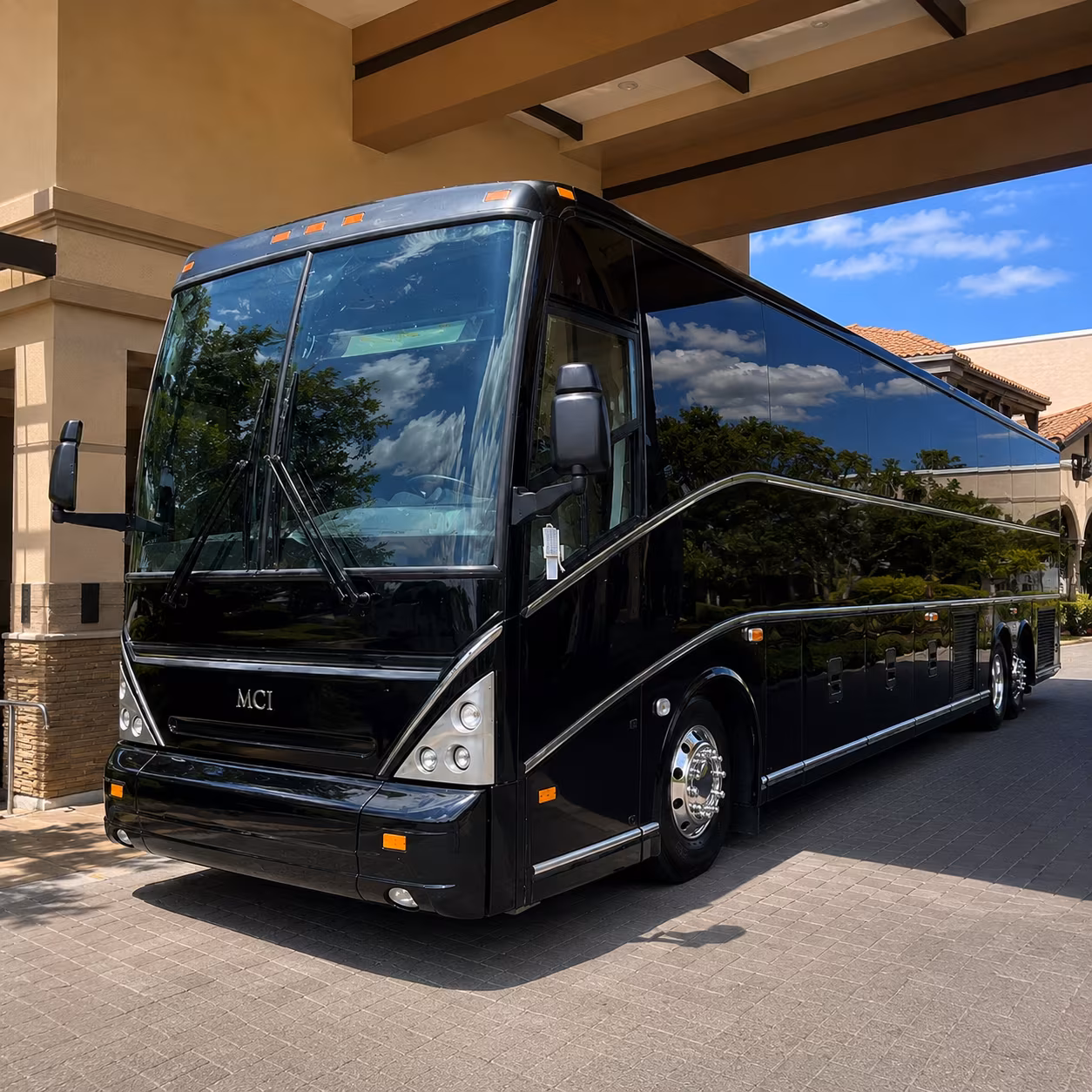 frisco rent a private charter bus for a frisco event