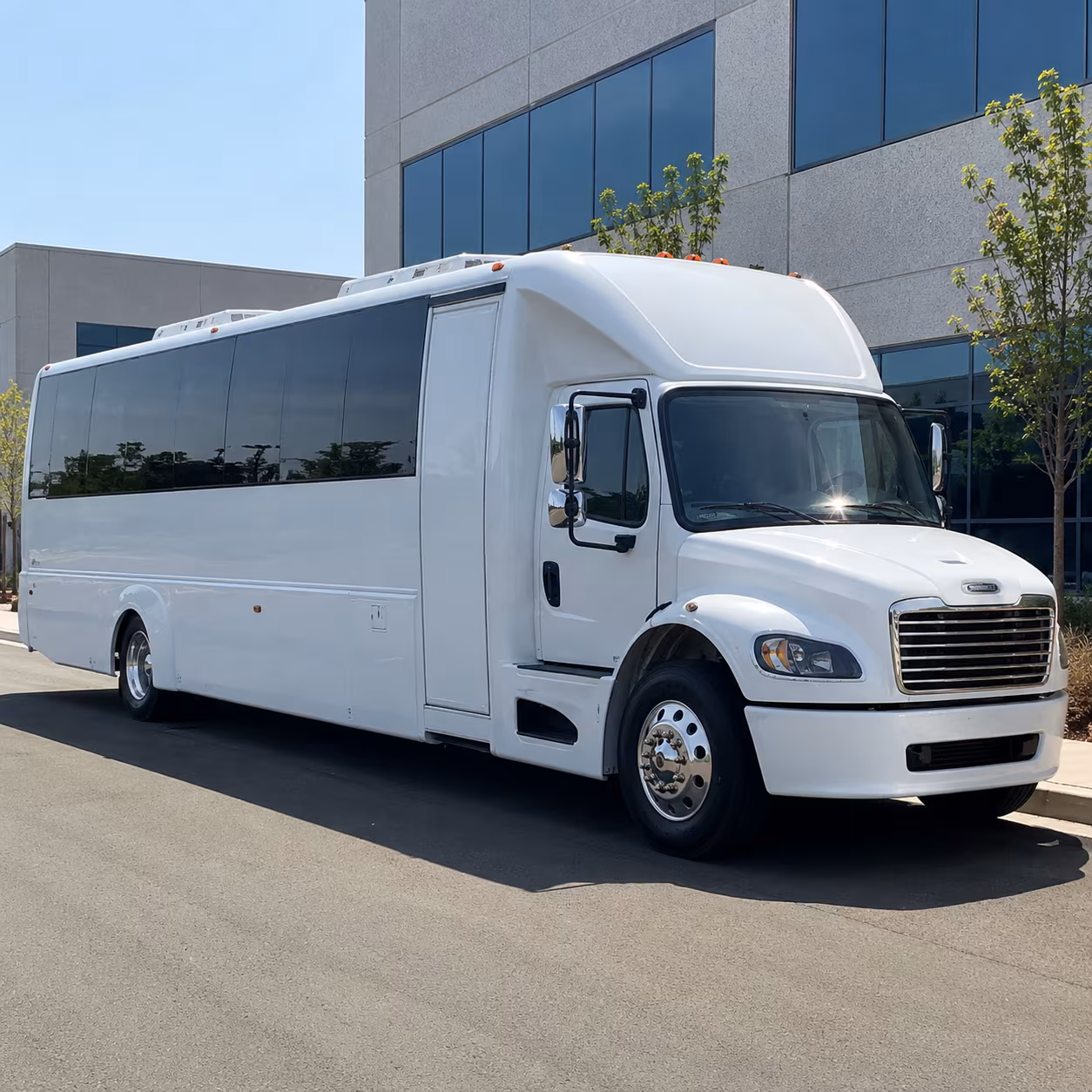 little elm 25 passenger party bus