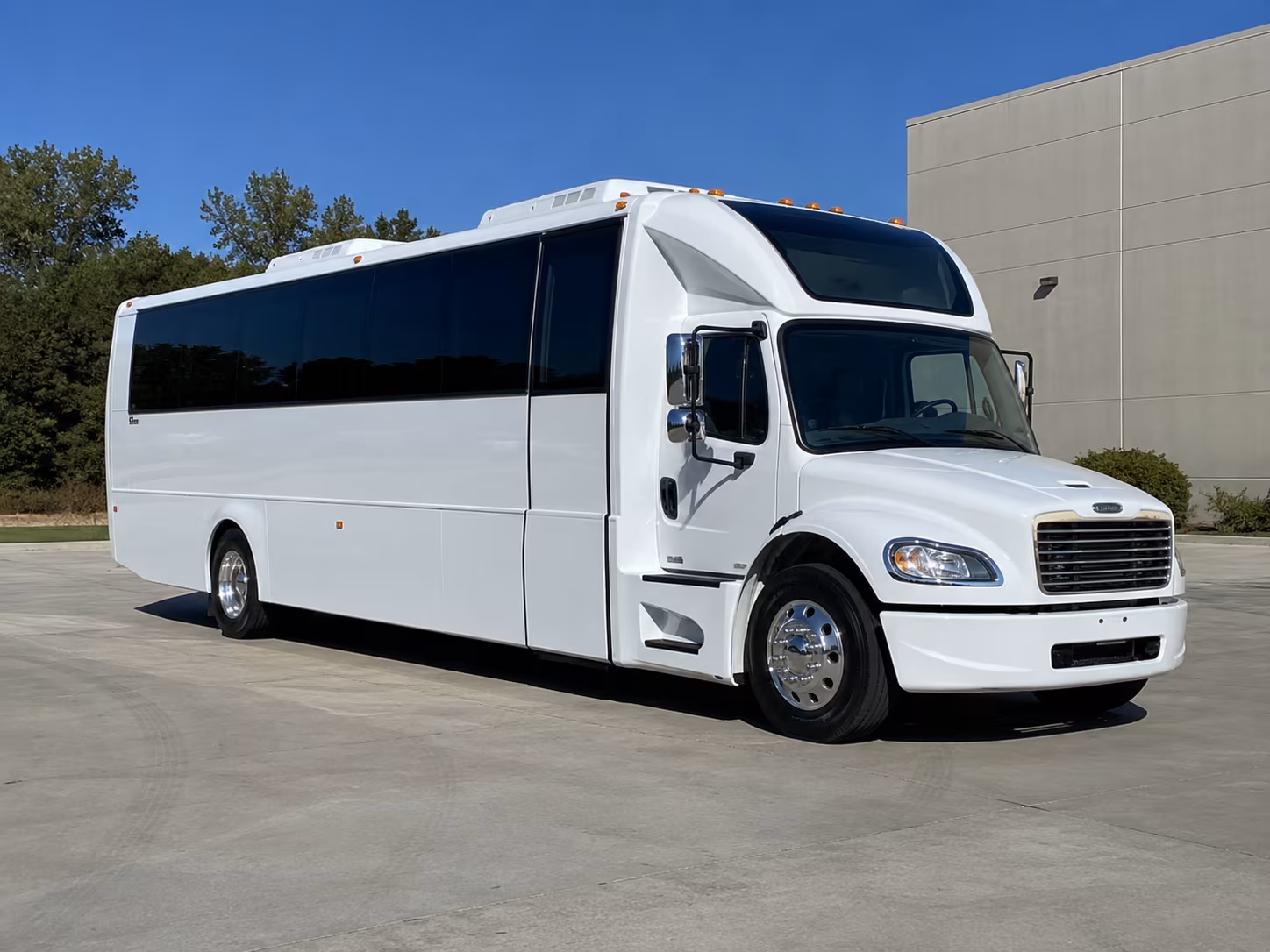 little elm 28 passenger party bus
