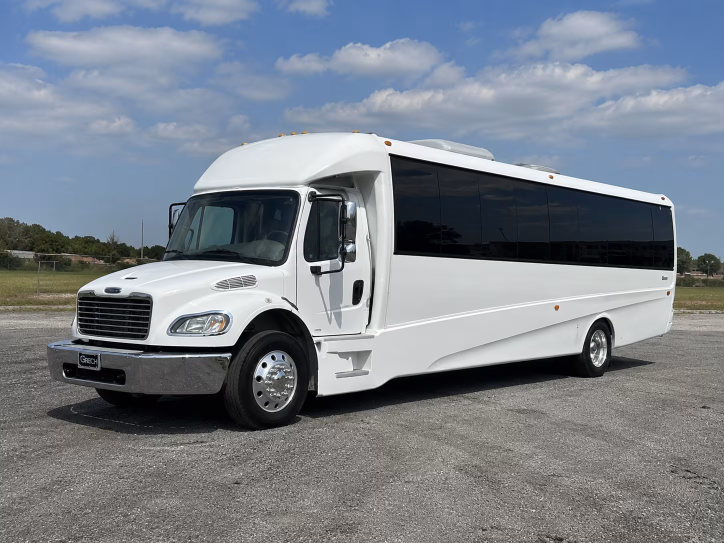 little elm 50 passenger party bus