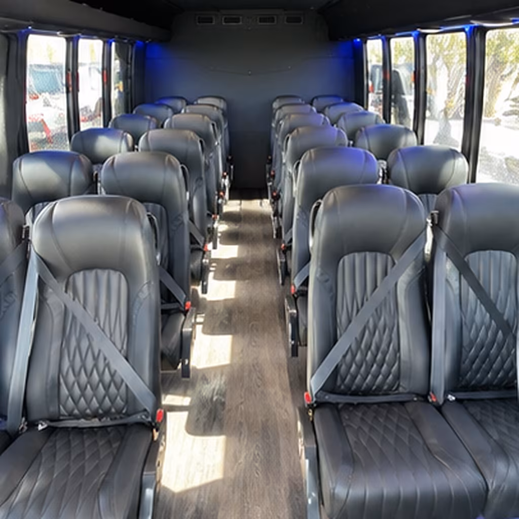 little elm employee transportation onboard seating
