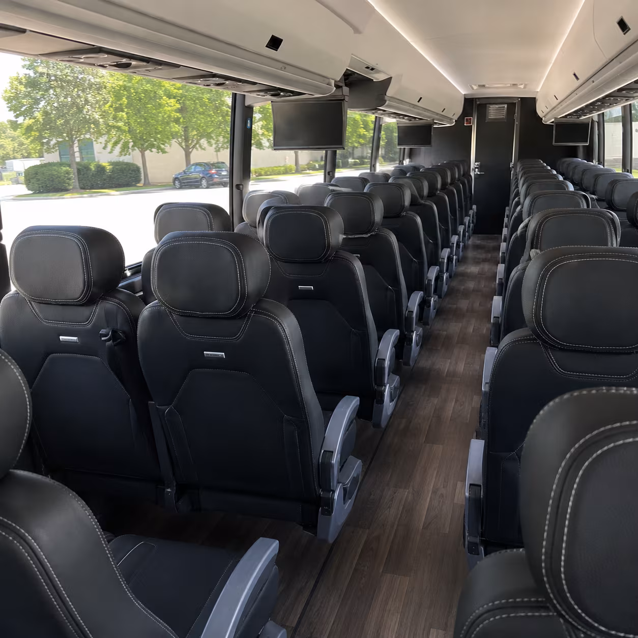 little elm private event transportation onboard seating