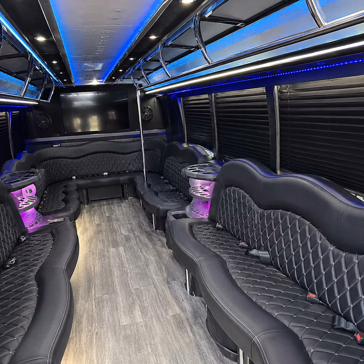 little elm sporting event party bus rental