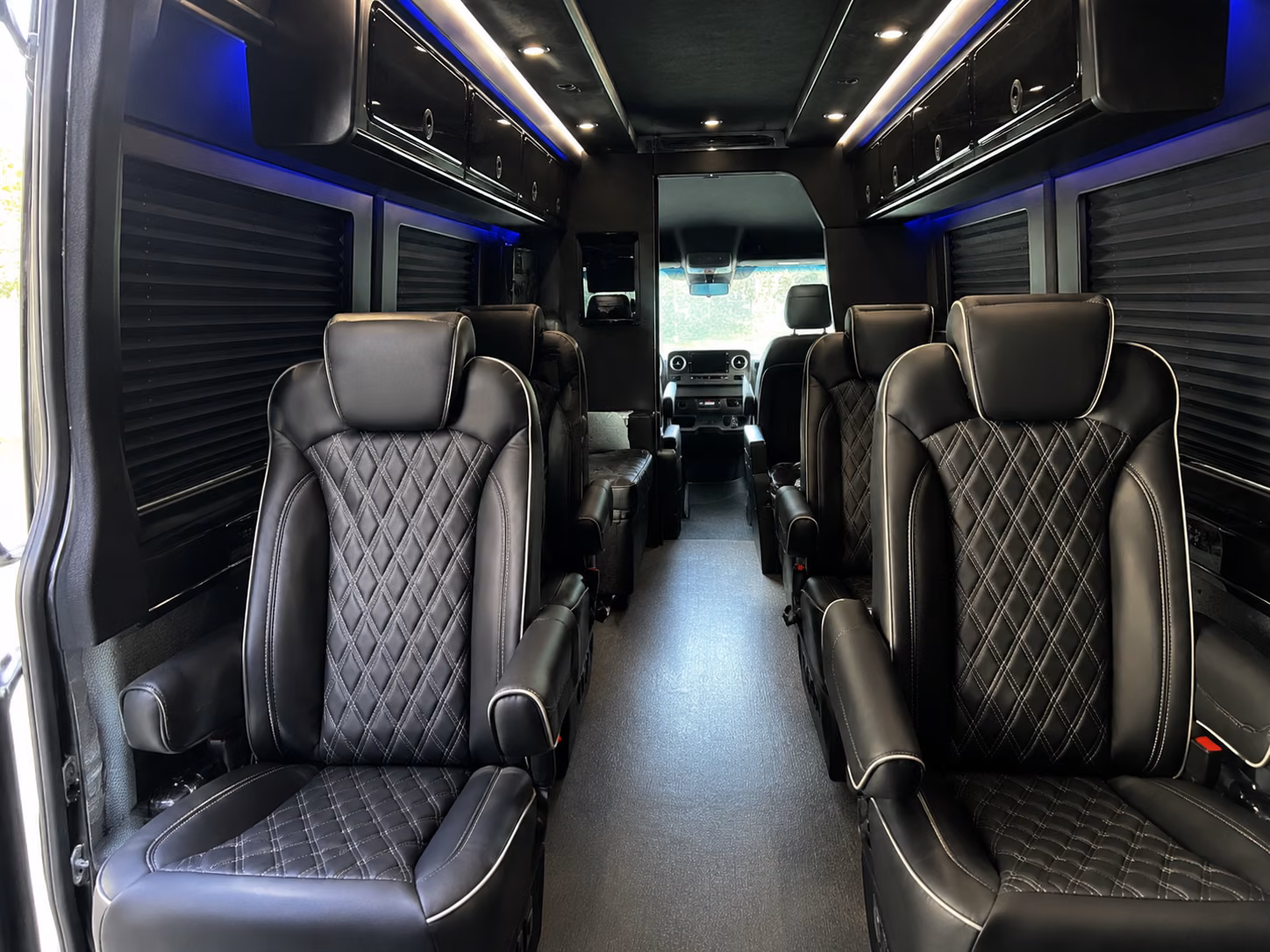 little elm wine tour brewery transportation onboard seating