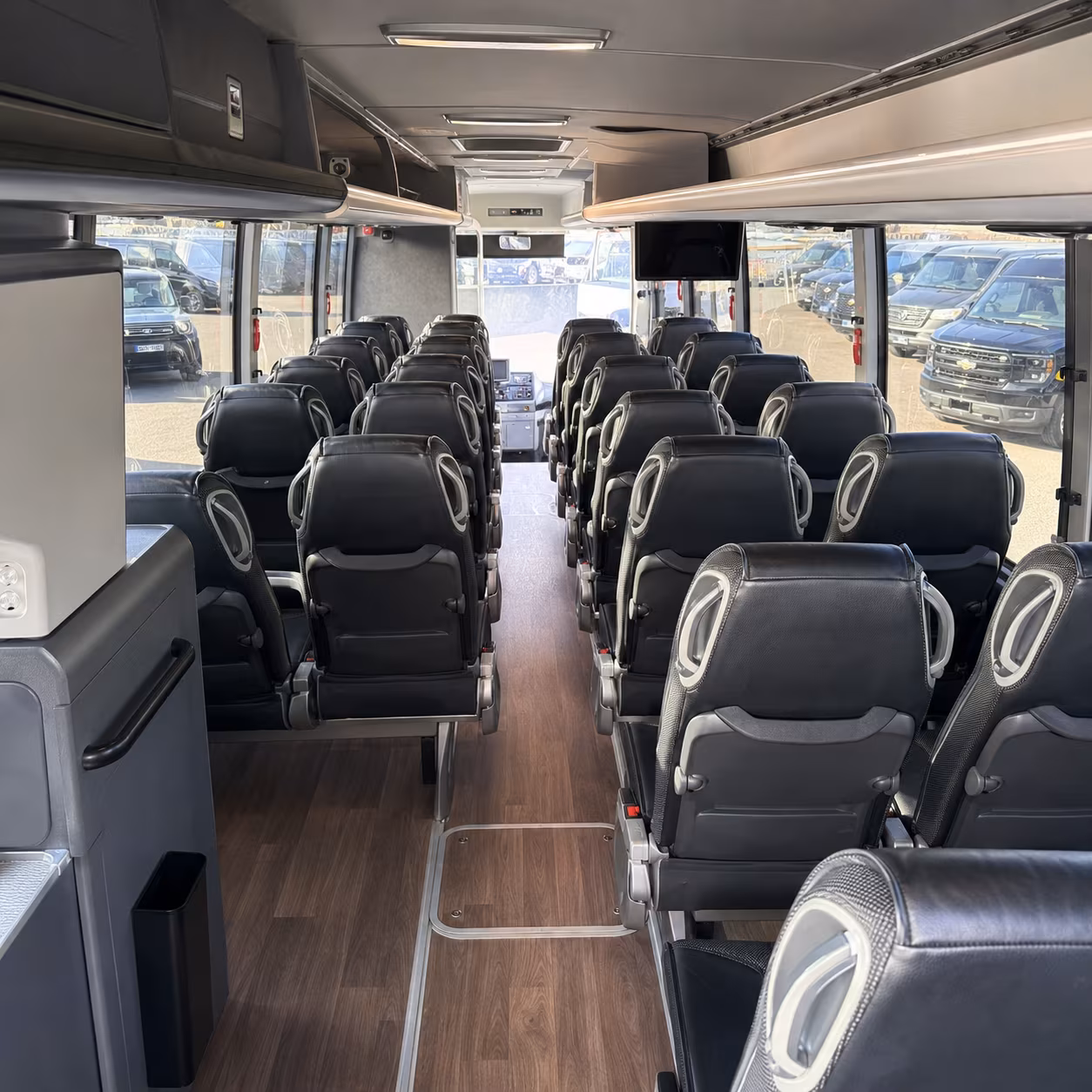the colony charter buses for the colony classrooms and field trips