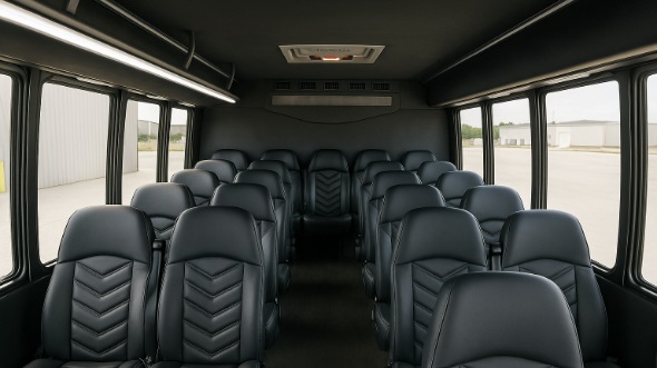 little elm 15 passenger minibus rental