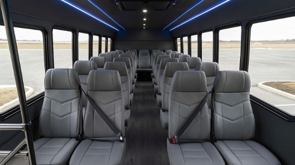 little elm 18 passenger minibus rental