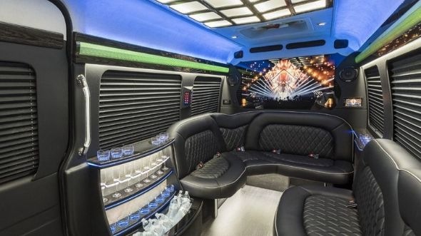 little elm sprinter limo rental inside